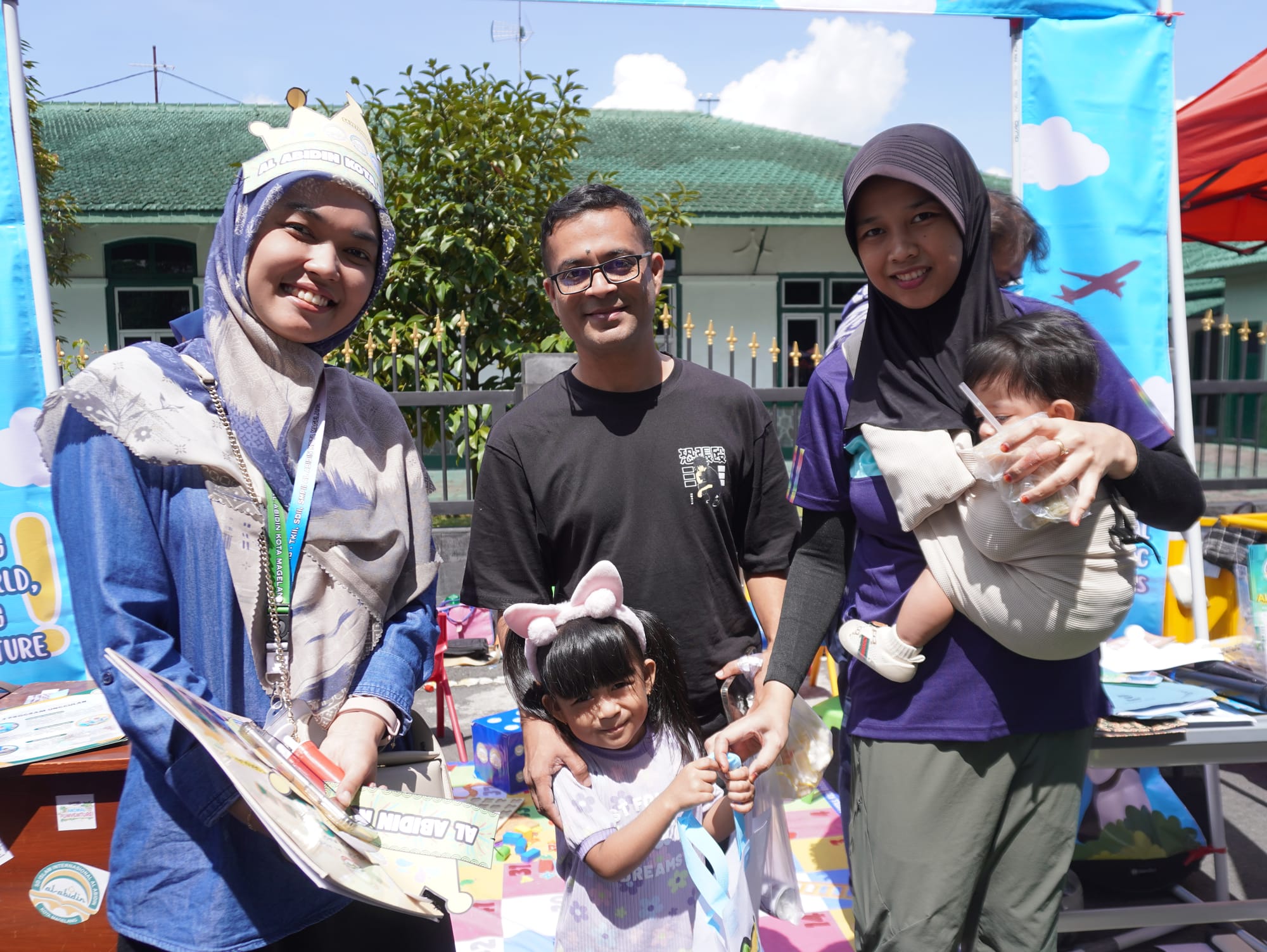 Giant Snake Ladder di Savetember Al Abidin Magelang!